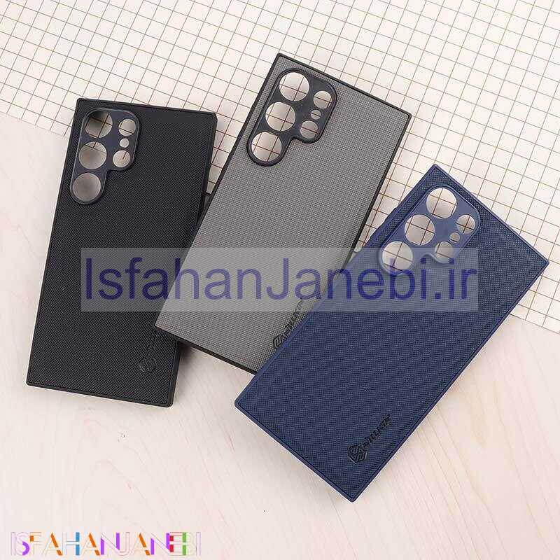 اصفهان جانبی-قاب کبریتی Nillkin سامسونگ Galaxy S24 Ultra محافظ لنزدار