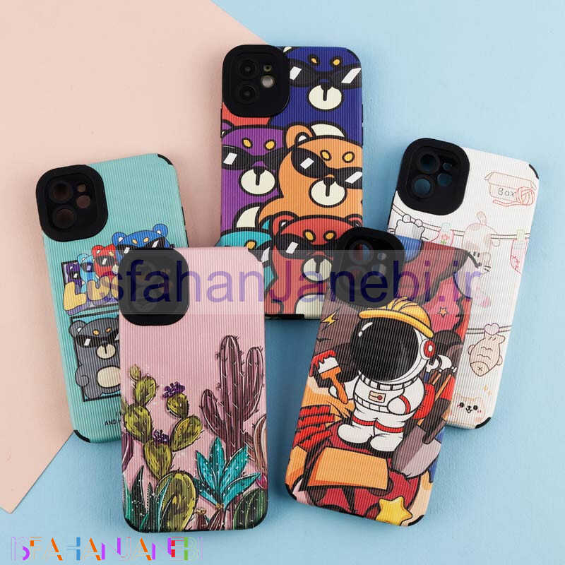 اصفهان جانبی-قاب هاشور دار طرح دار iPhone 11