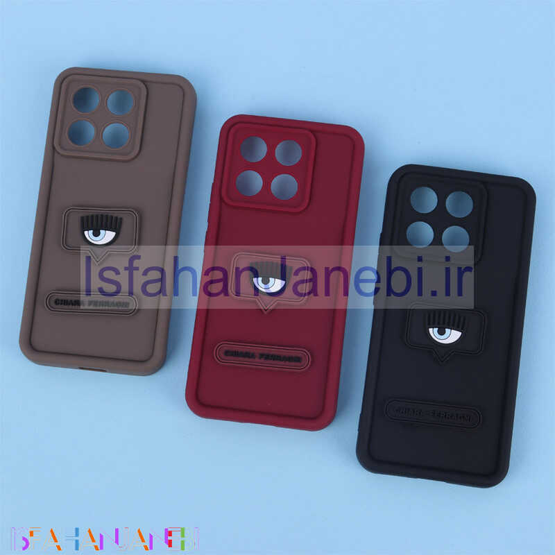 اصفهان جانبی-قاب سولید Chiara Ferragni محافظ لنزدار Xiaomi Poco X6 Pro