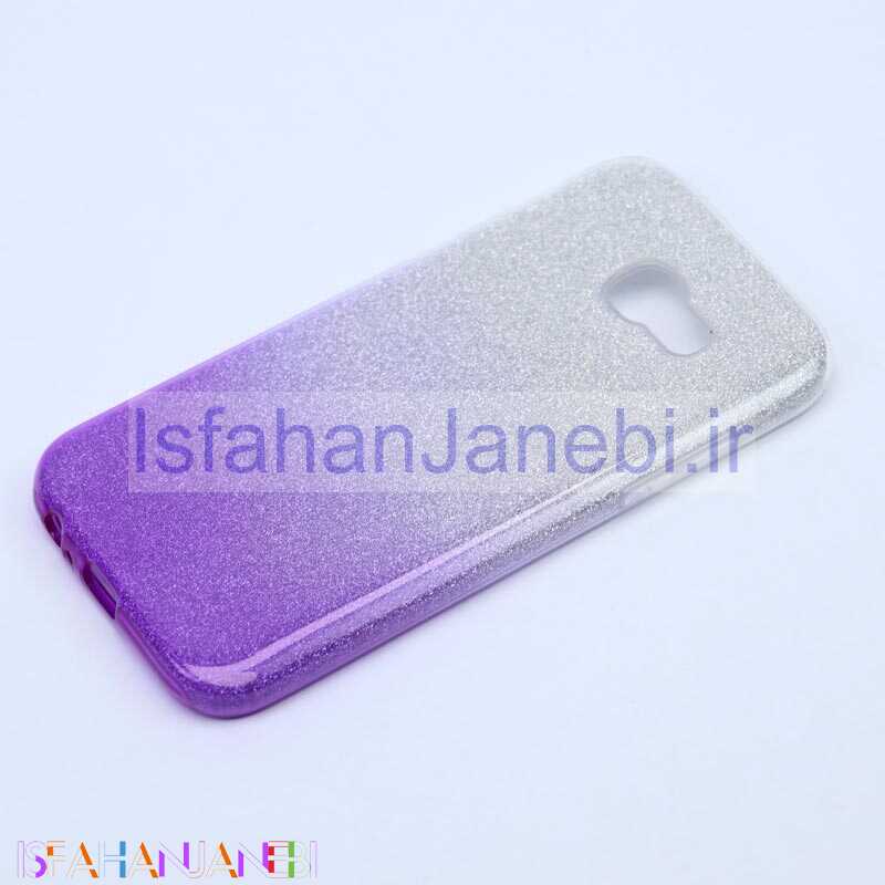 اصفهان جانبی-قاب اکلیلی Samsung A5 2017 سفید بنفش