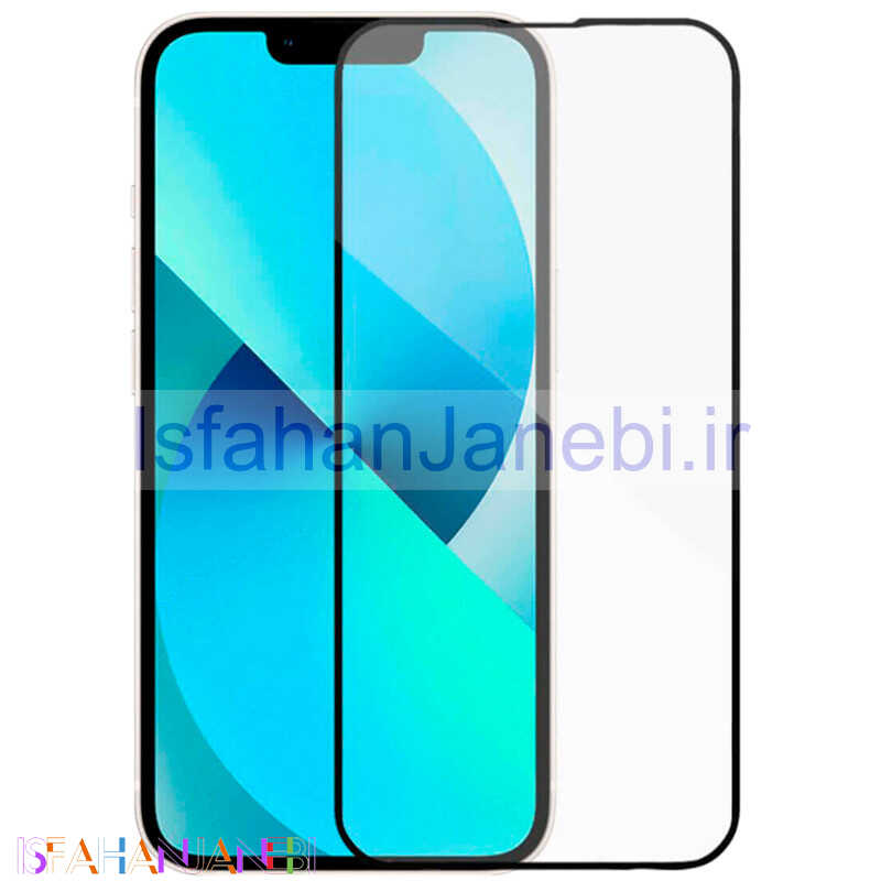 اصفهان جانبی-گلس تمام چسب Mocoson 5D آیفون iPhone 15 Pro Max