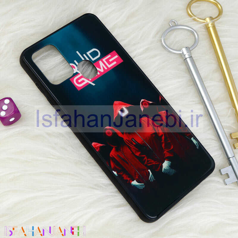 اصفهان جانبی-قاب پشت گلسی طرحدار اسکویید گیم Samsung Galaxy A21s