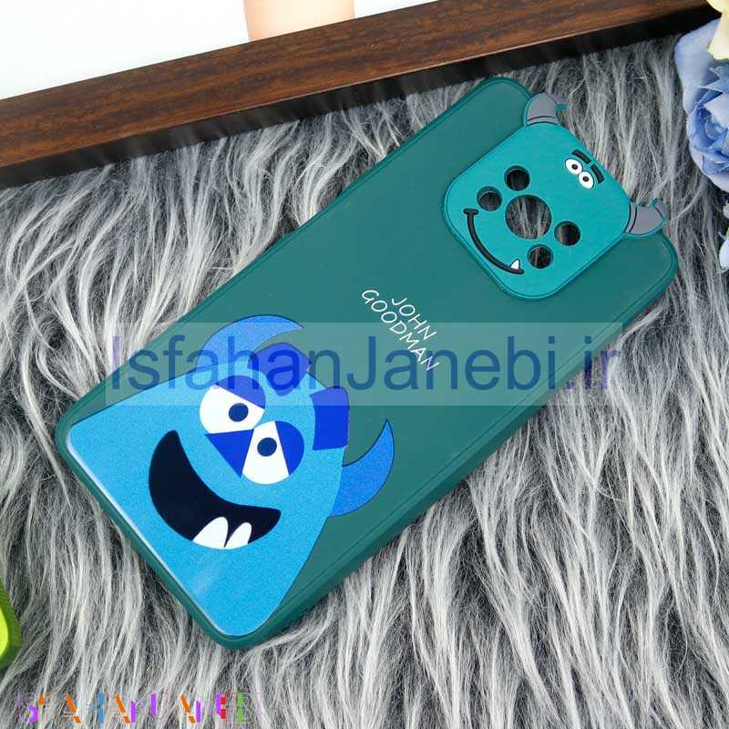 اصفهان جانبی-قاب سیلیکونی عروسکی محافظ لنزدار طرح John شیائومی Xiaomi Poco X3