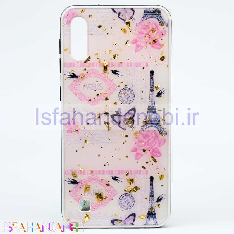 اصفهان جانبی-قاب ماربل فانتزی طلایی Samsung Note 10 کد4