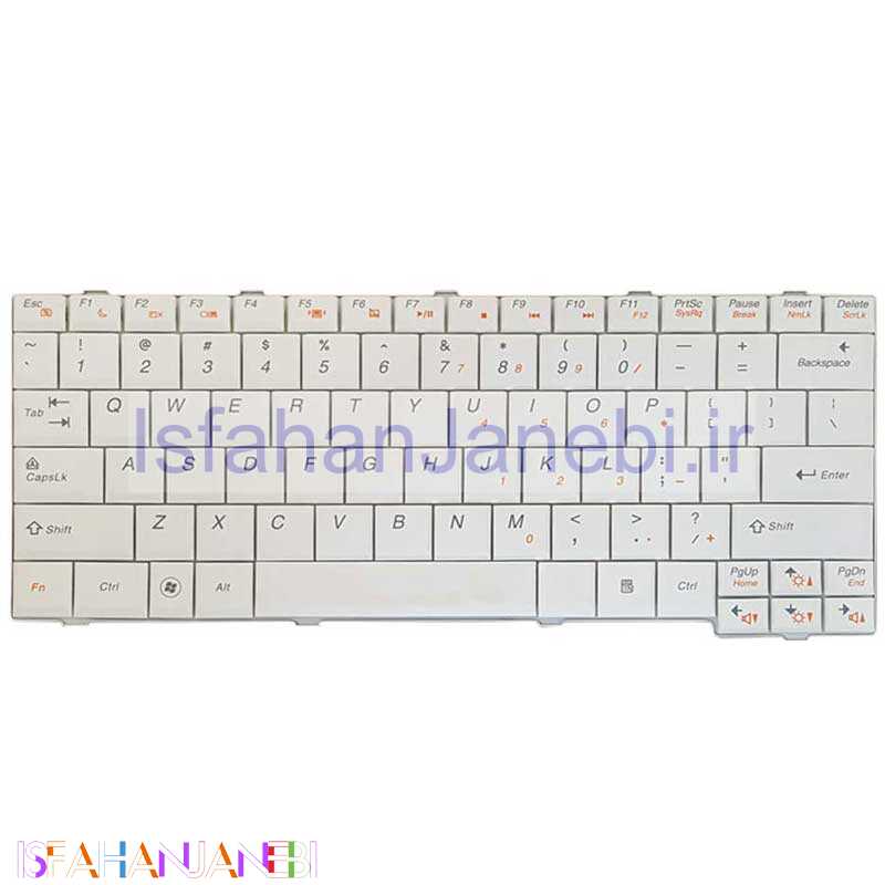 اصفهان جانبی-کیبورد Lenovo IdeaPad S12 سفید