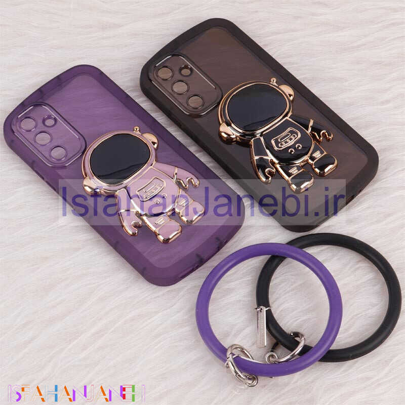 اصفهان جانبی-قاب استند آدمکی محافظ لنزدار + آویز دستی Samsung Galaxy A54