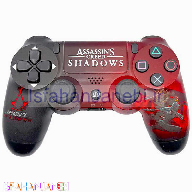 اصفهان جانبی-دسته بازی بی سیم SONY PlayStation 4 DualShock 4 طرح Assassins Creed Shadows