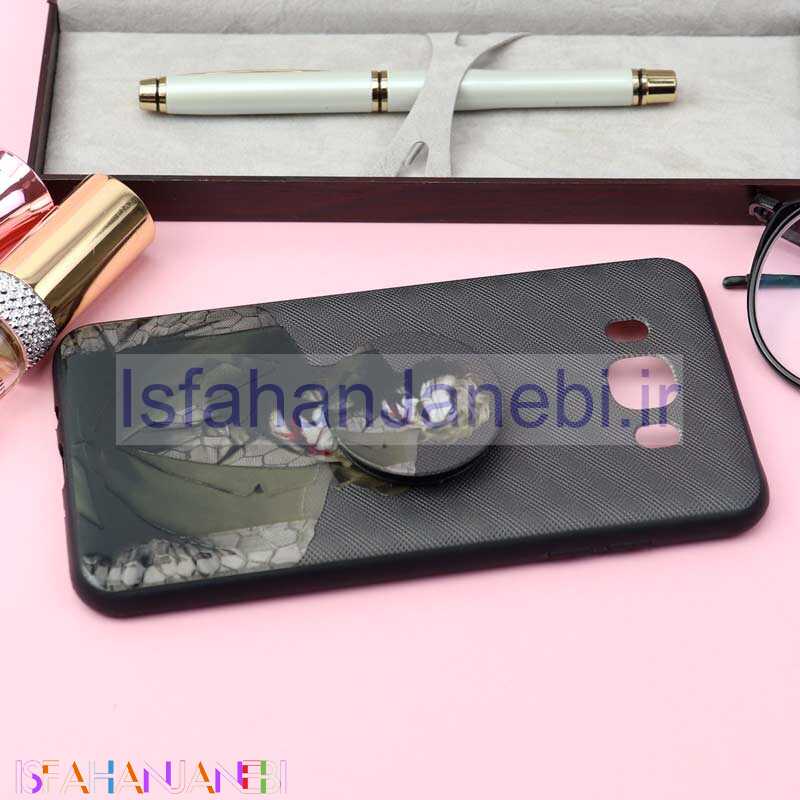 اصفهان جانبی-قاب فانتزی برجسته + پاپ سوکت کد15 سامسونگ J7 2016