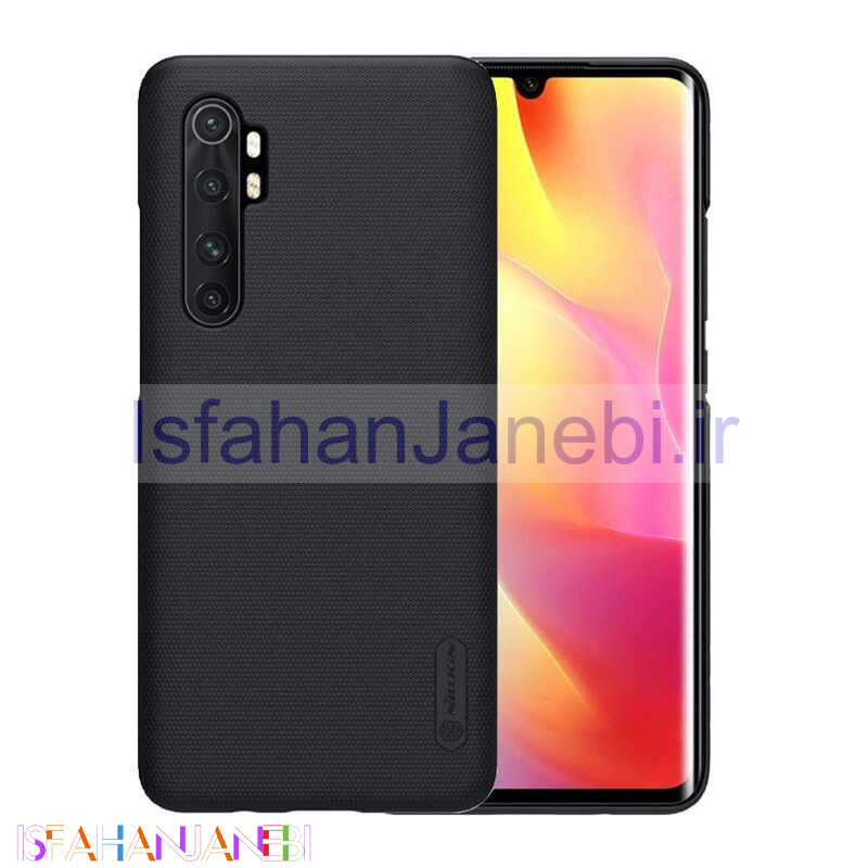 اصفهان جانبی-قاب اورجینال ضدضربه Super Frosted نیلکین Xiaomi Mi Note 10 Lite مشکی