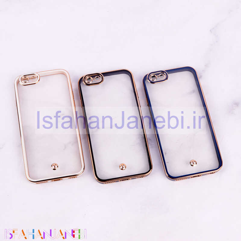 اصفهان جانبی-قاب Space آیفون iPhone 6 / 6s دور رنگی محافظ لنزدار