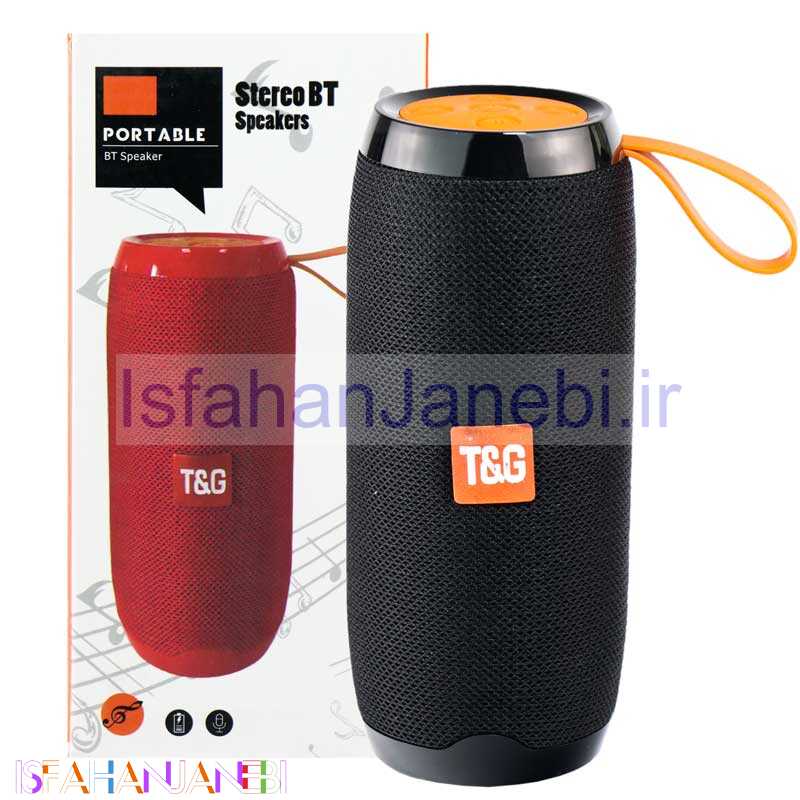 اصفهان جانبی-اسپیکر بلوتوثی رم و فلش خور T&G TG106