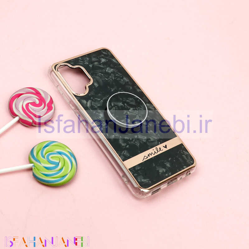اصفهان جانبی-قاب IMD یخی گلدلاین + پاپ سوکت Samsung Galaxy A13 4G