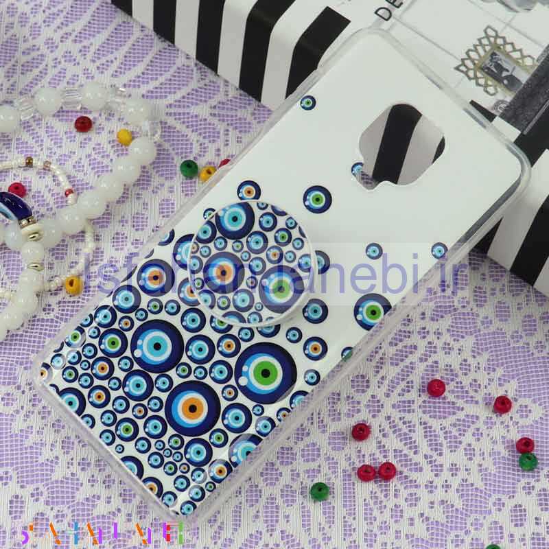 اصفهان جانبی-قاب سوپر IMD دور شفاف پاپ سوکت دار Xiaomi Redmi Note 9S چشم نظر