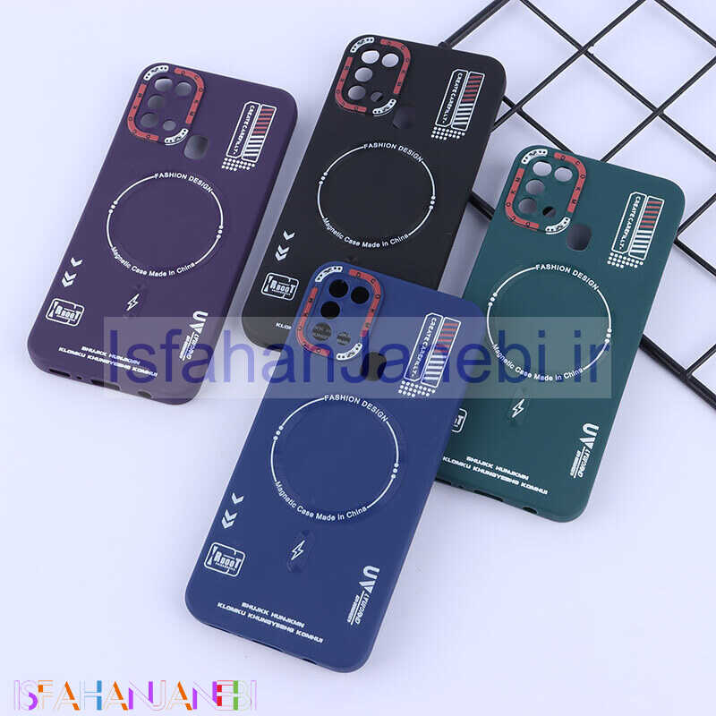 اصفهان جانبی-قاب ژله ای Dcokm سامسونگ Galaxy M31 طرح مگ سیف محافظ لنزدار