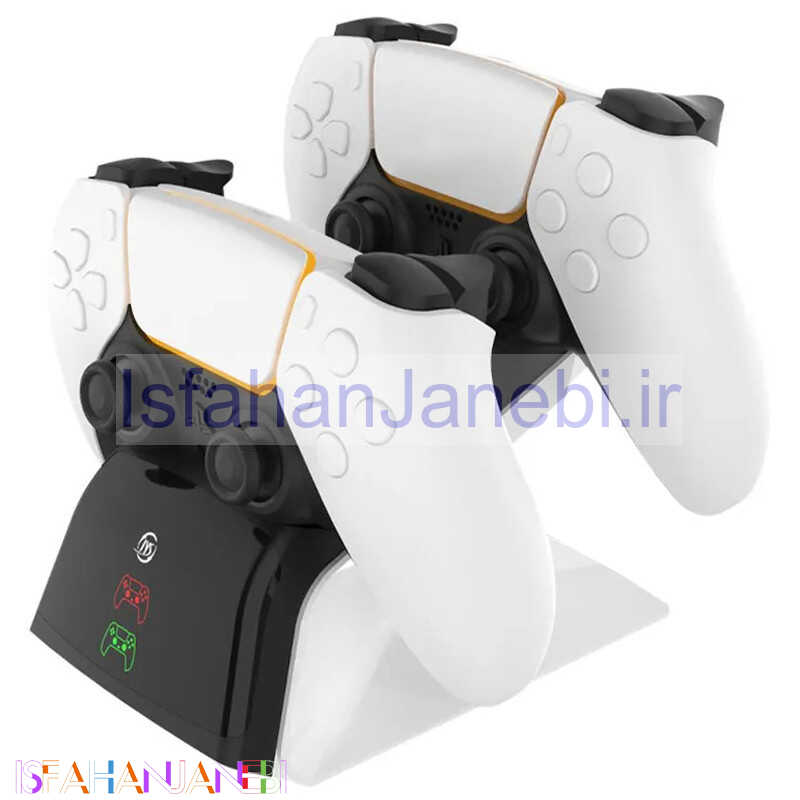 اصفهان جانبی-پایه شارژر دسته بازی PS5 جی وای اس JYS-P5102