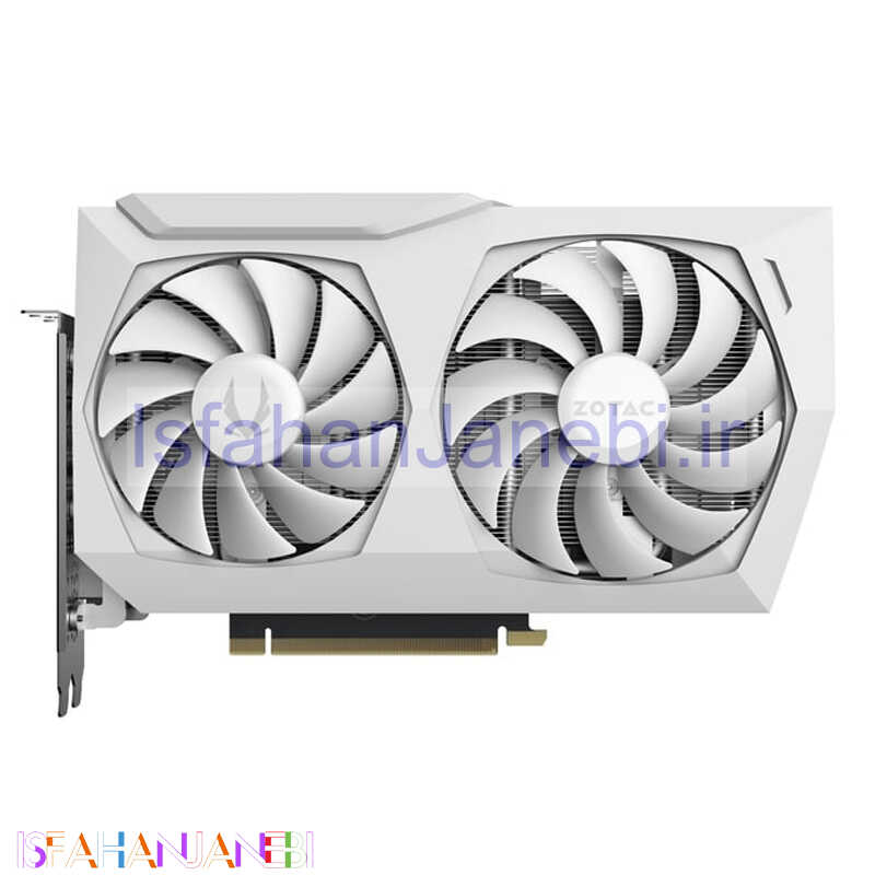 اصفهان جانبی-کارت گرافیک Zotac Gaming GeForce RTX3060 Ti AMP White Edition LHR 8GB GDDR6 256Bit