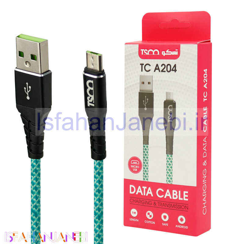 اصفهان جانبی-کابل میکرو یو اس بی TSCO TC A204 2A 1m