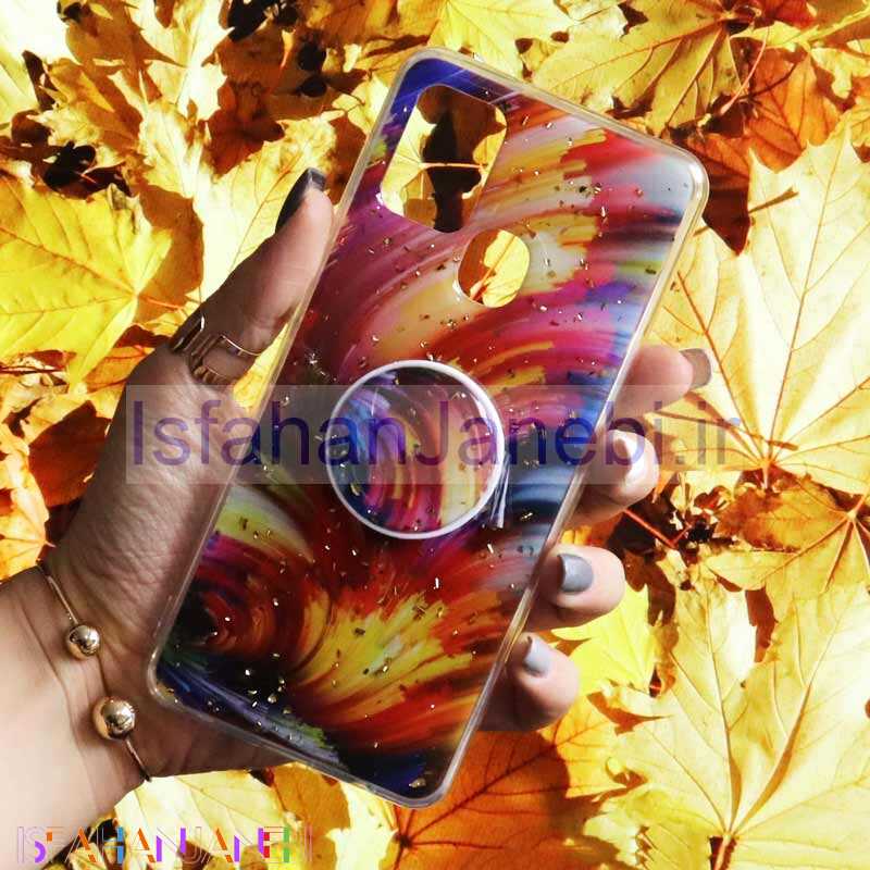 اصفهان جانبی-قاب رنگین کمانی پاپ سوکت دار خرچنگی کد8 سامسونگ A21s