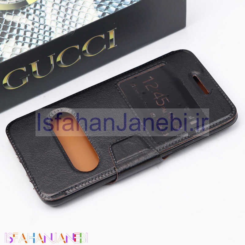 اصفهان جانبی-کیف کلاسوری چرمی Samsung J5 2016 مشکی