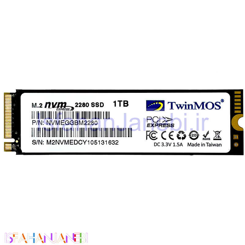 اصفهان جانبی-حافظه SSD توین موس TwinMos 1TB M.2