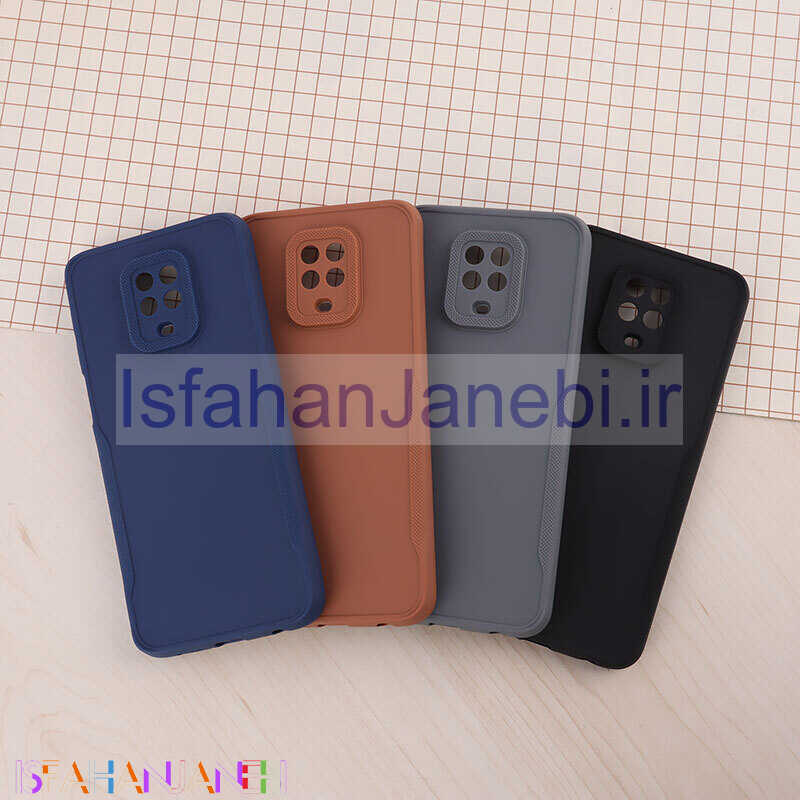 اصفهان جانبی-قاب ژله ای Defender شیائومی Redmi Note 9S / Note 9 Pro / Note 10 Lite محافظ لنزدار