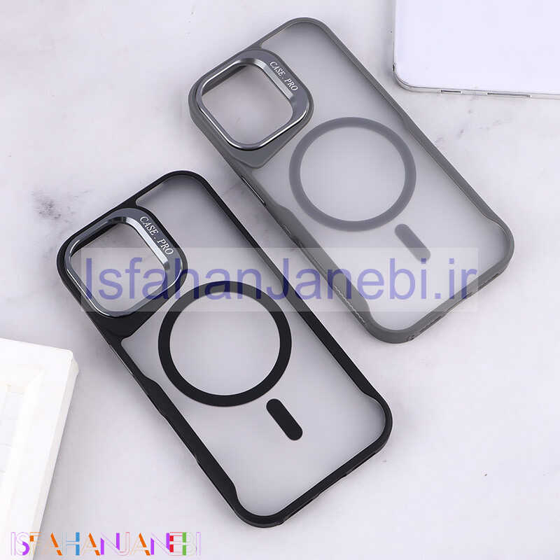 اصفهان جانبی-قاب مگ سیف Case.Pro آیفون iPhone 16 استندشو پشت مات