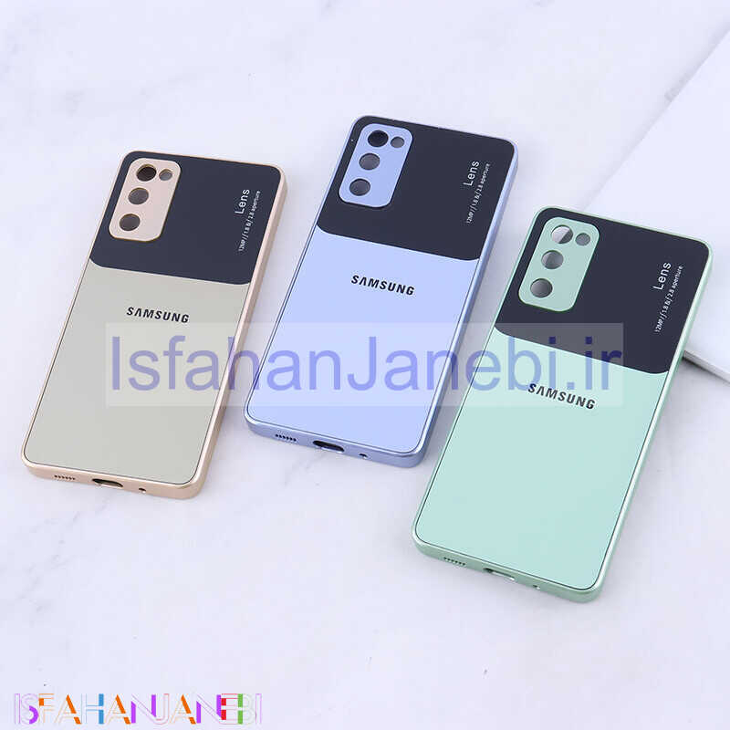 اصفهان جانبی-قاب PVD Lens Aperture سامسونگ Galaxy S20 FE محافظ لنزدار برجسته