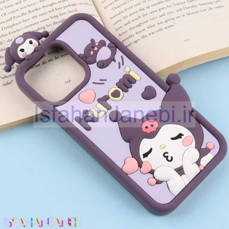 اصفهان جانبی-قاب عروسکی Vip Max آیفون iPhone 14 Pro Max / 15 Pro Max طرح Kuromi