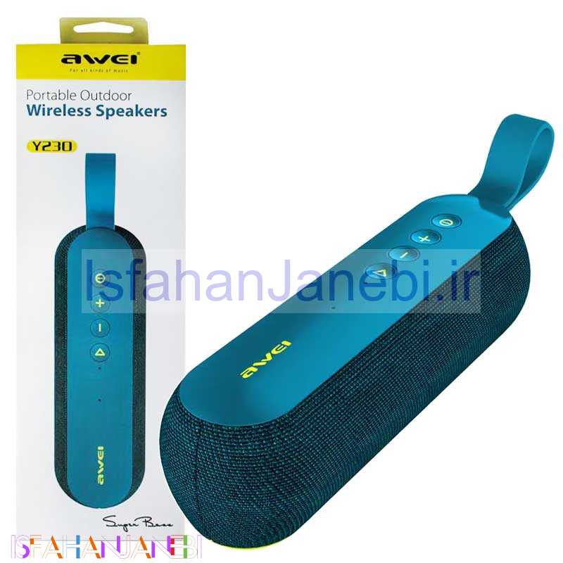 اصفهان جانبی-اسپیکر بلوتوثی رم و فلش خور awei Y230