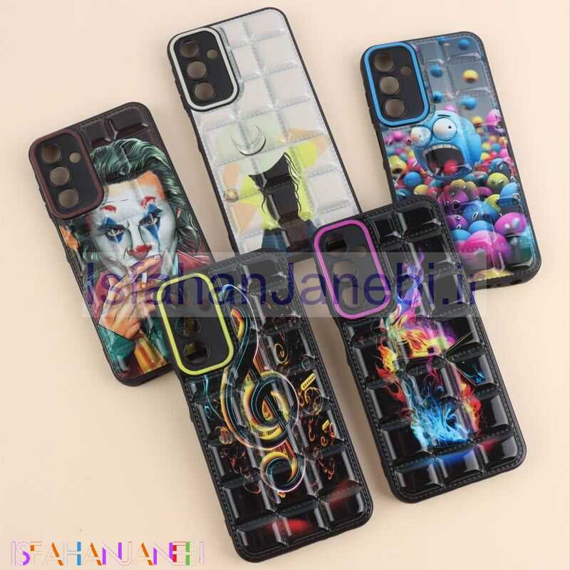 اصفهان جانبی-قاب پافر مربعی محافظ لنزدار سامسونگ Galaxy A25