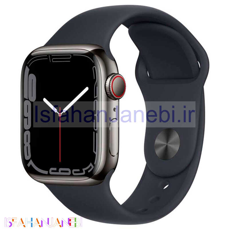 اصفهان جانبی-ساعت هوشمند اپل سری Apple Watch 45mm Aluminum Case Silicone Band GPS + Cellular 7