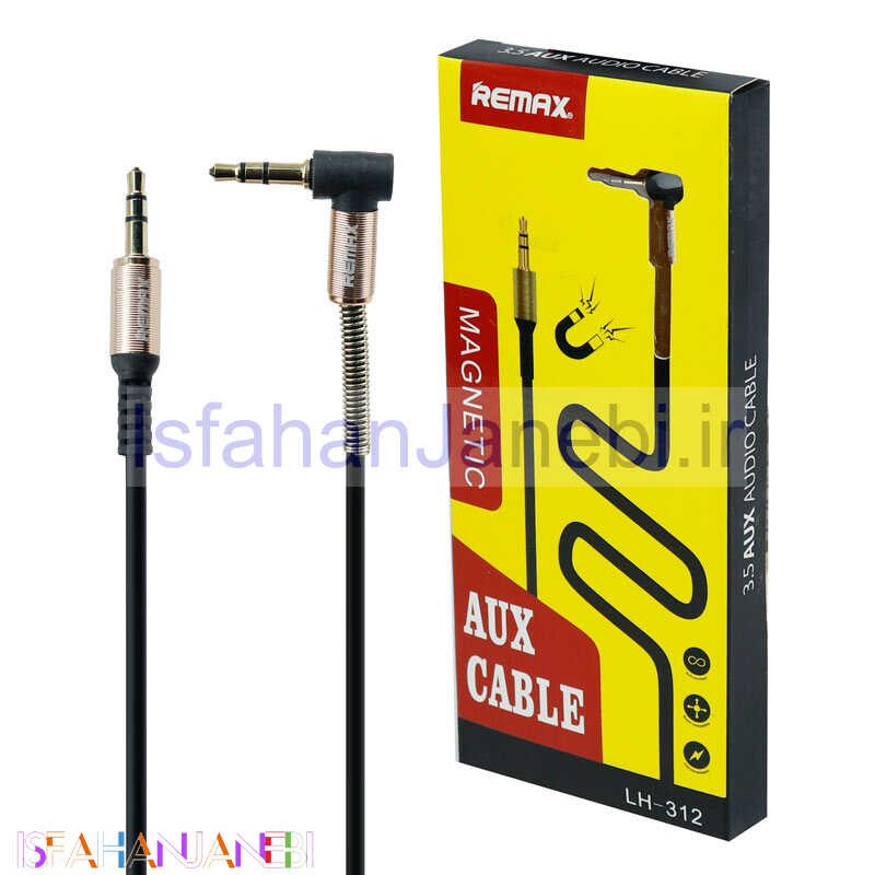 اصفهان جانبی-کابل Remax LH-312 AUX 1m یکسر L
