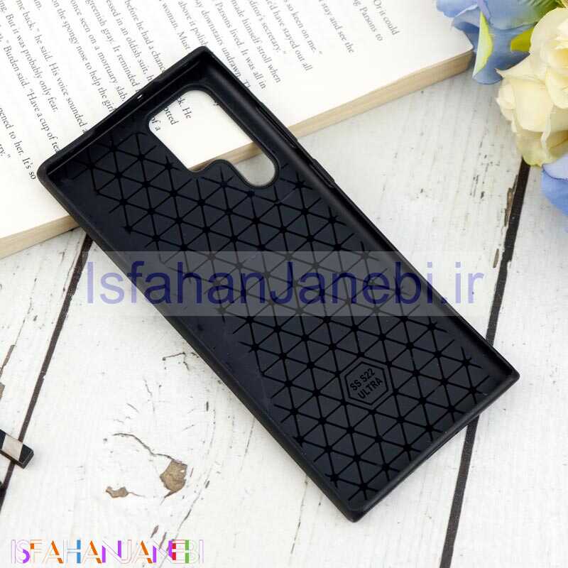 اصفهان جانبی-قاب چرمی لاکچری Samsung Galaxy S22 Ultra