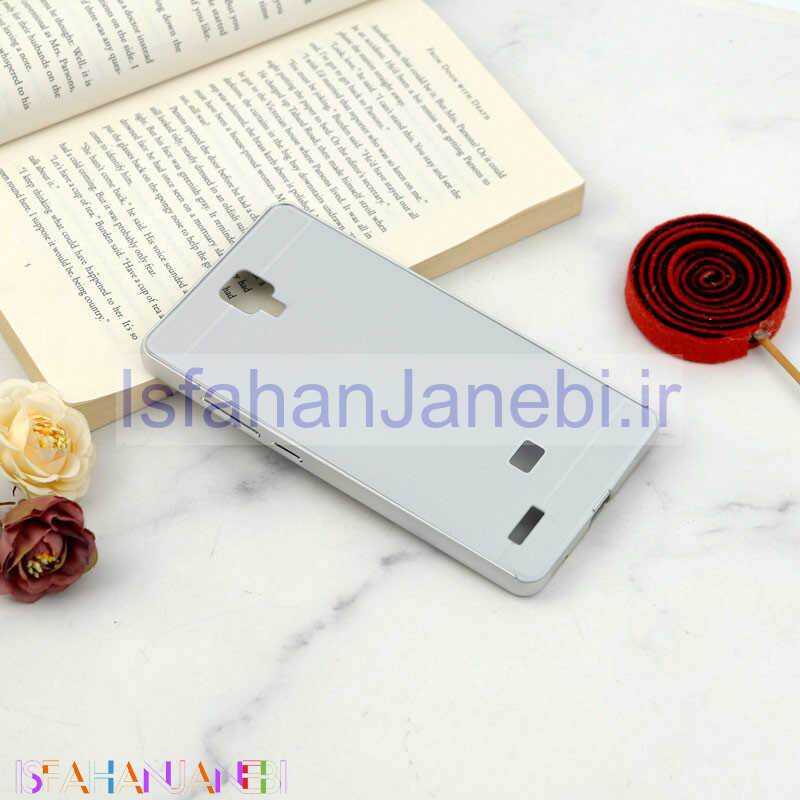 اصفهان جانبی-قاب فلزی سیلور Xiaomi Redmi Note