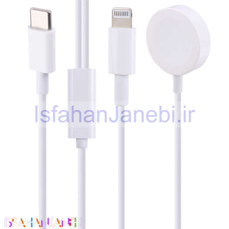 اصفهان جانبی-کابل دو سر آیفونی و مغناطیسی شارژ Coteci 26002 1.5m