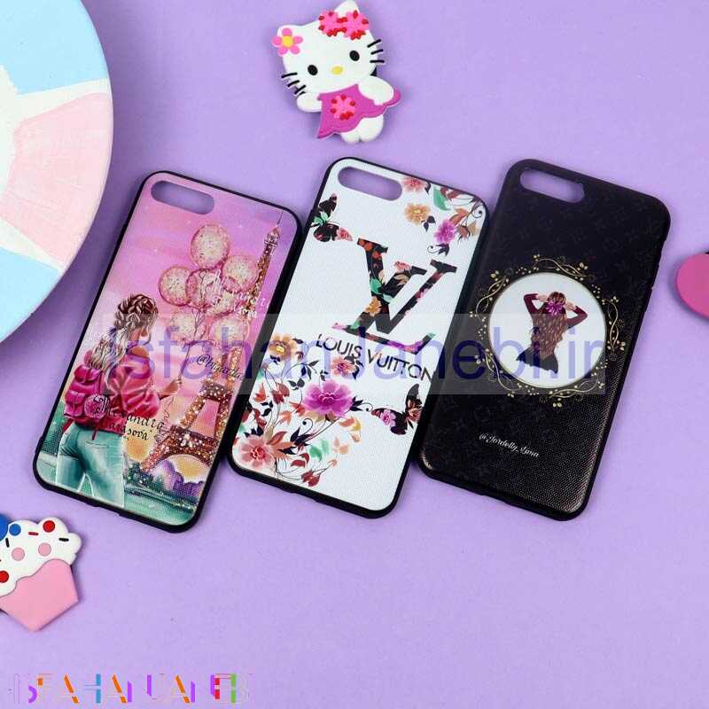 اصفهان جانبی-قاب فانتزی برجسته دخترانه آیفون iPhone 7 Plus / 8 Plus سری 3