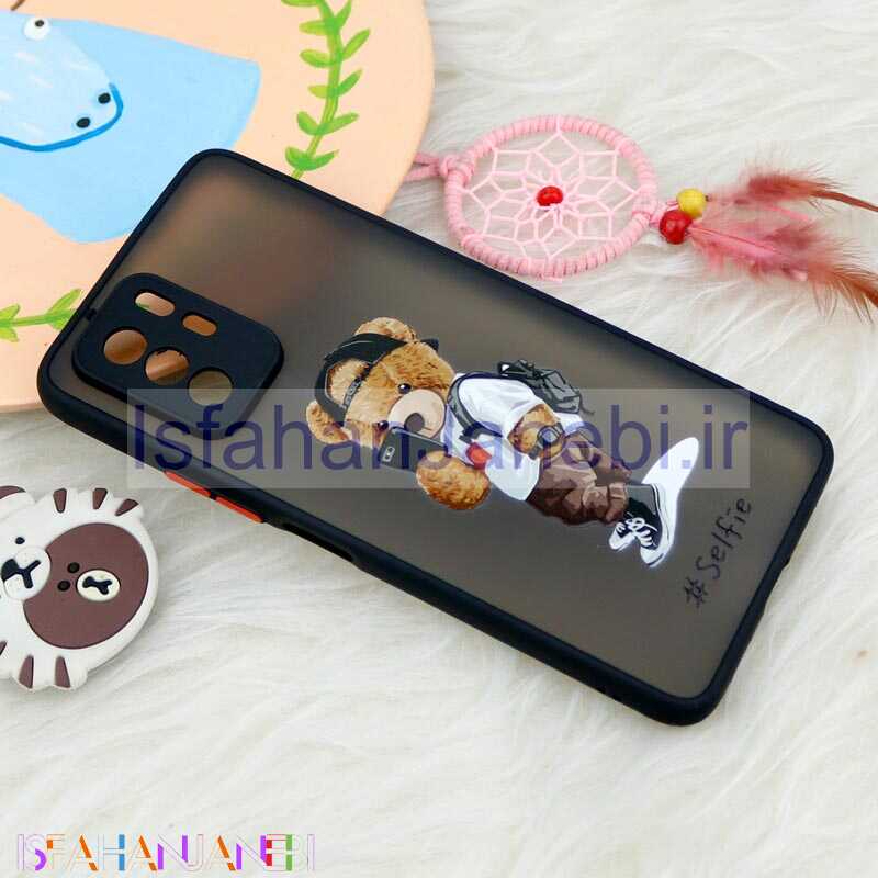 اصفهان جانبی-قاب PC مات محافظ لنزدار طرحدار Xiaomi Poco X3 GT