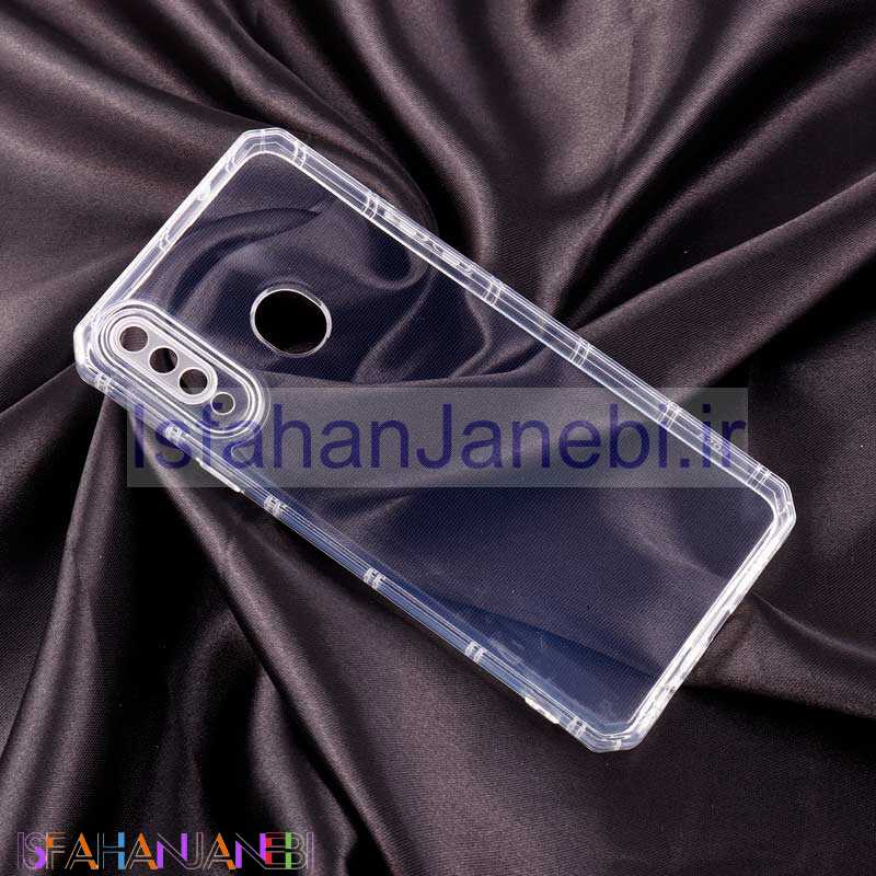 اصفهان جانبی-قاب ژله ای بی رنگ محافظ لنزدار Samsung Galaxy A20s