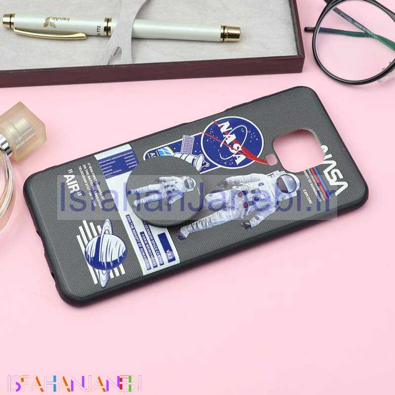 اصفهان جانبی-قاب فانتزی برجسته + پاپ سوکت کد19 شیائومی Redmi Note 9s / Note 9 pro