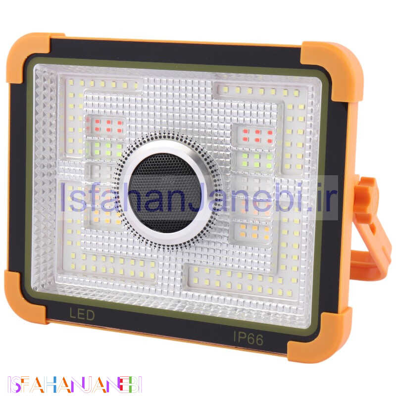 اصفهان جانبی-پروژکتور سیار شارژی و پاور بانک خورشیدی Solar LED Light 28679