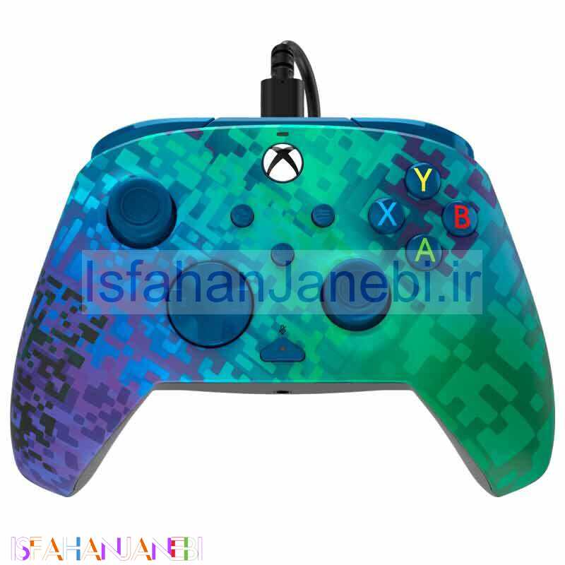 اصفهان جانبی-دسته بازی PDP Rematch Glitch Green XBOX Series X/S / PC