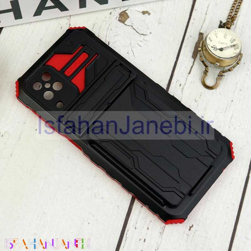 اصفهان جانبی-قاب ضد ضربه هولدر دار بتمن خشابی Samsung Galaxy A12