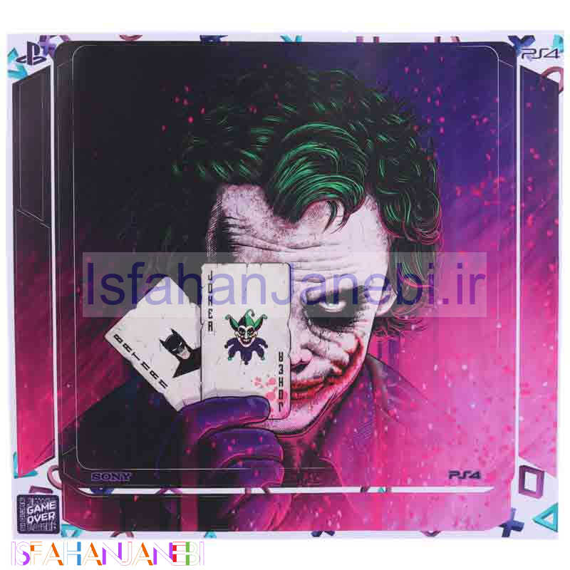 اصفهان جانبی-اسکین پلی استیشن 4 اسلیم طرح Joker کد 7