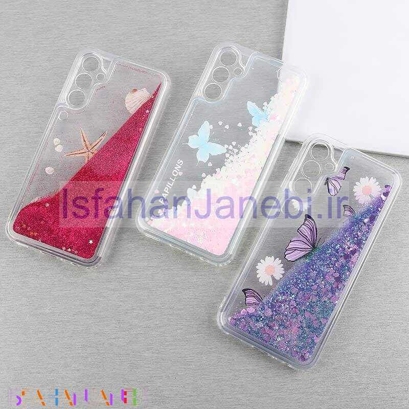 اصفهان جانبی-قاب آکواریومی سامسونگ Galaxy A24 4G طرح دار کوک محافظ لنزدار