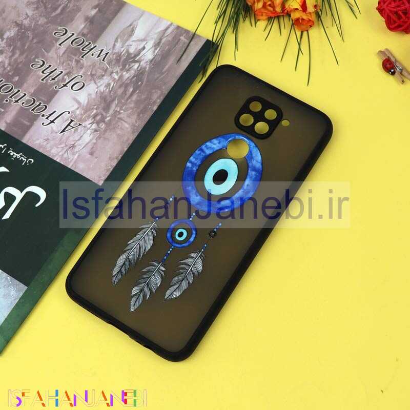 اصفهان جانبی-قاب PC مات محافظ لنزدار طرحدار دیریم کچر شیائومی Redmi Note 9