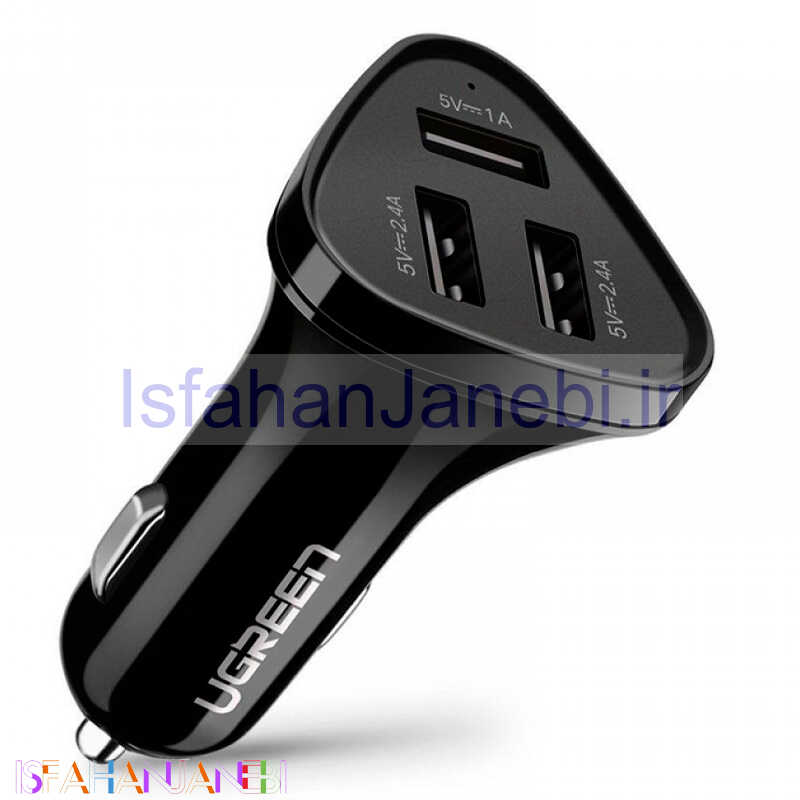اصفهان جانبی-شارژر فندکی فست شارژ Ugreen CD12 40284 2.4A 29W