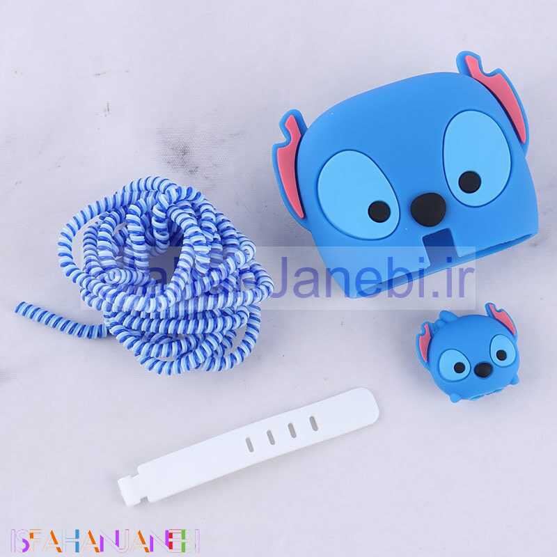 اصفهان جانبی-ست محافظ کابل و کلگی شارژر سامسونگ طرح Stitch