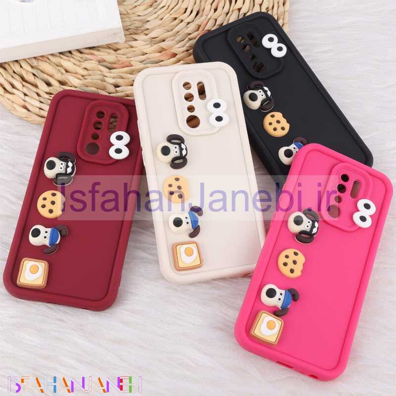 اصفهان جانبی-قاب سولید شیائومی Redmi 9 / 9 Prime عروسک برجسته محافظ لنزدار