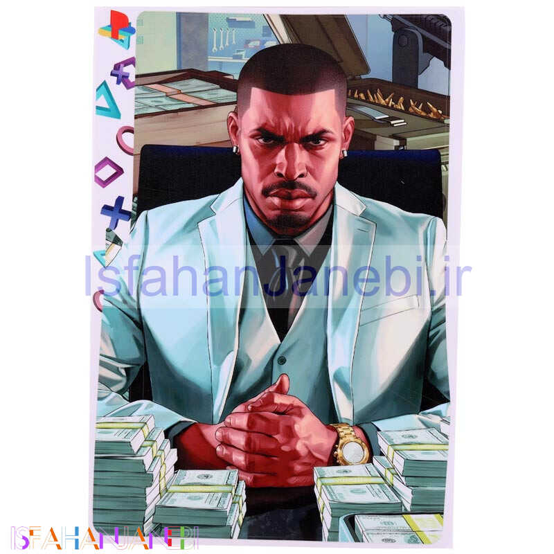 اصفهان جانبی-اسکین پلی استیشن 5 اسلیم طرح GTA