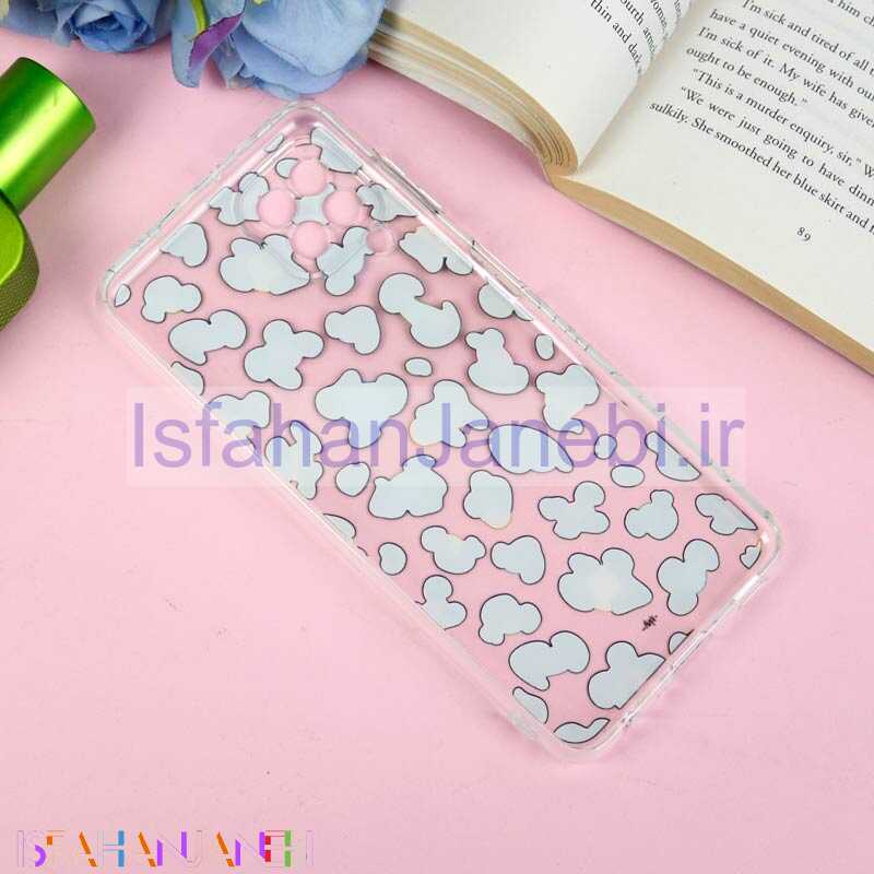 اصفهان جانبی-قاب ژله ای شفاف طرحدار پلنگی Samsung Galaxy A22 4G